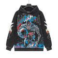 Godspeed Acid-Wash Graphic Pullover Hoodie
